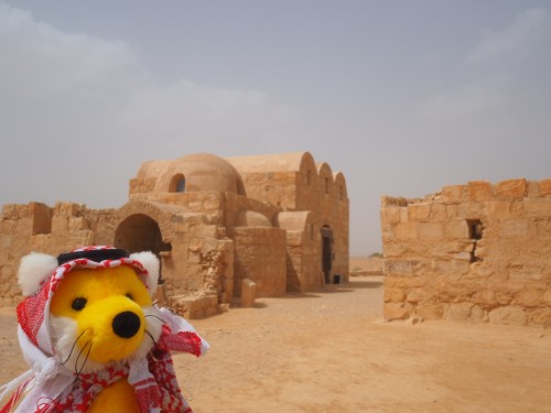 Qasr Amra, Badehaus mit drei Temperaturzonen 